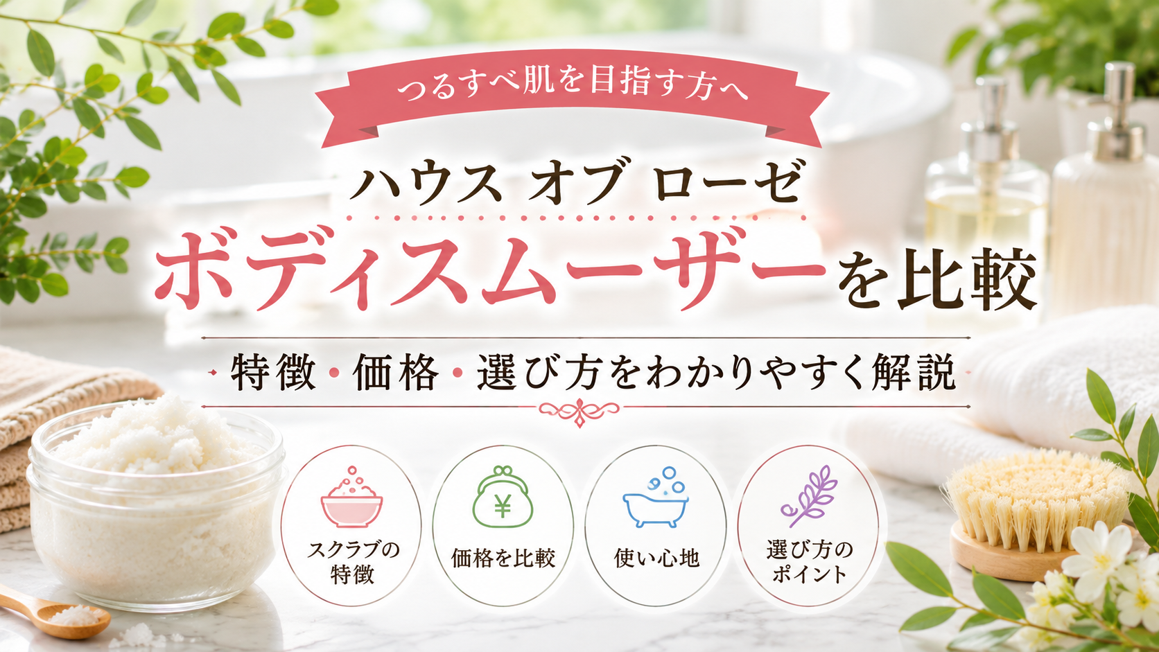 ハウス オブ ローゼ ボディスムーザーを比較|特徴・価格・選び方をわかりやすく解説